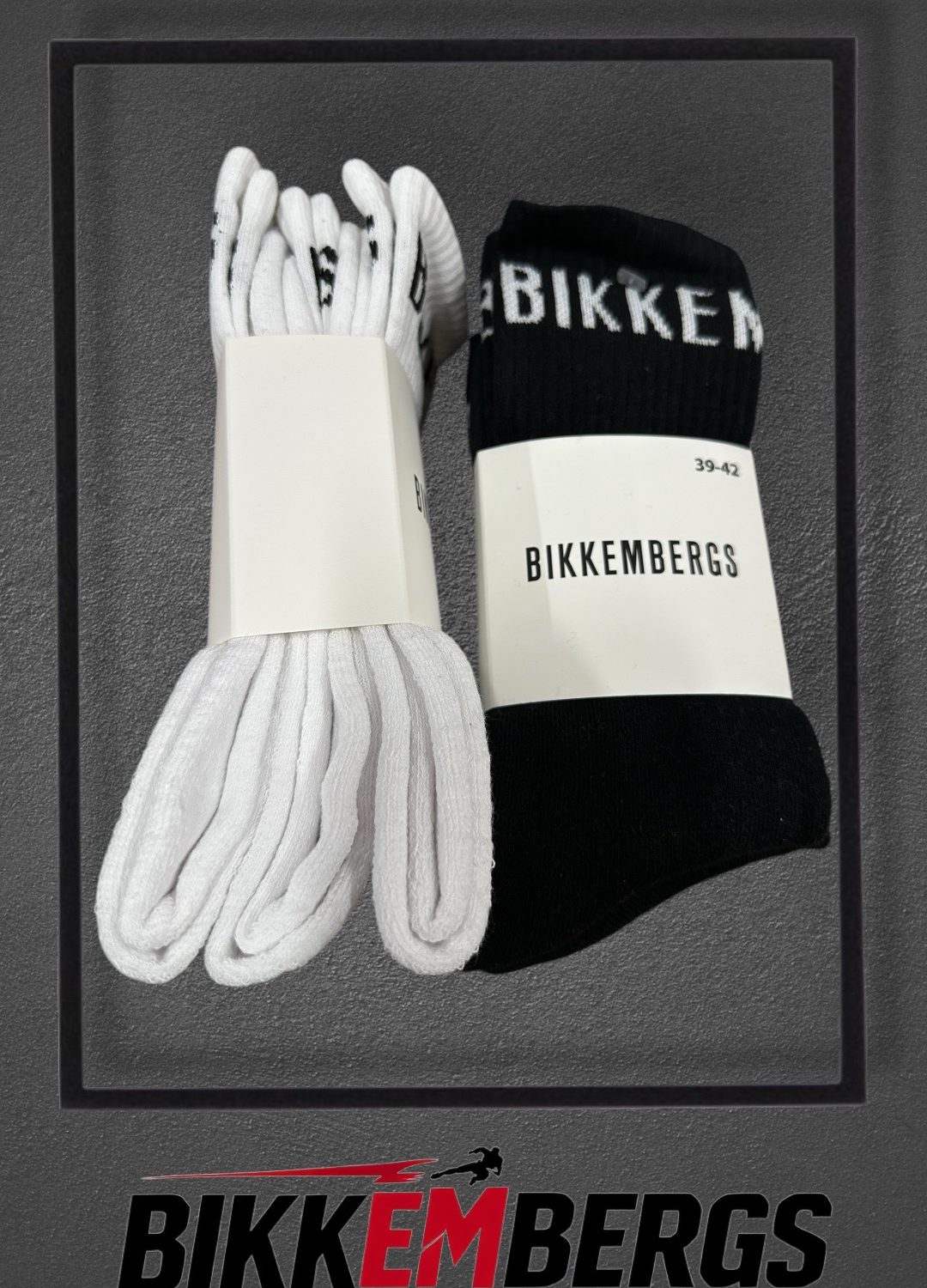 Calzini Spugna BIKKEMBERGS set da 3 paia